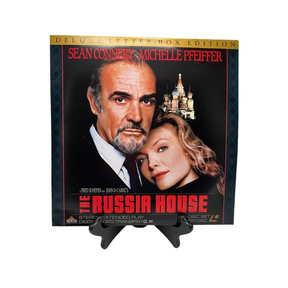 Vintage Russia House Deluxe Letterbox Edition Laserdisc Sean Connery - Picture 1 of 2